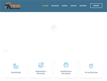 Tablet Screenshot of pctech.lt