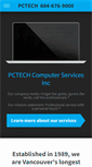 Mobile Screenshot of pctech.com